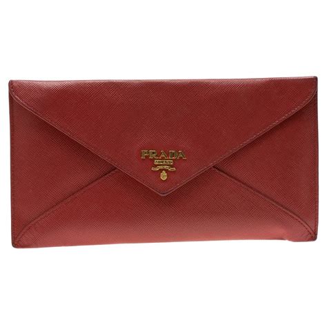 prada red envelope|prada wallet logo.